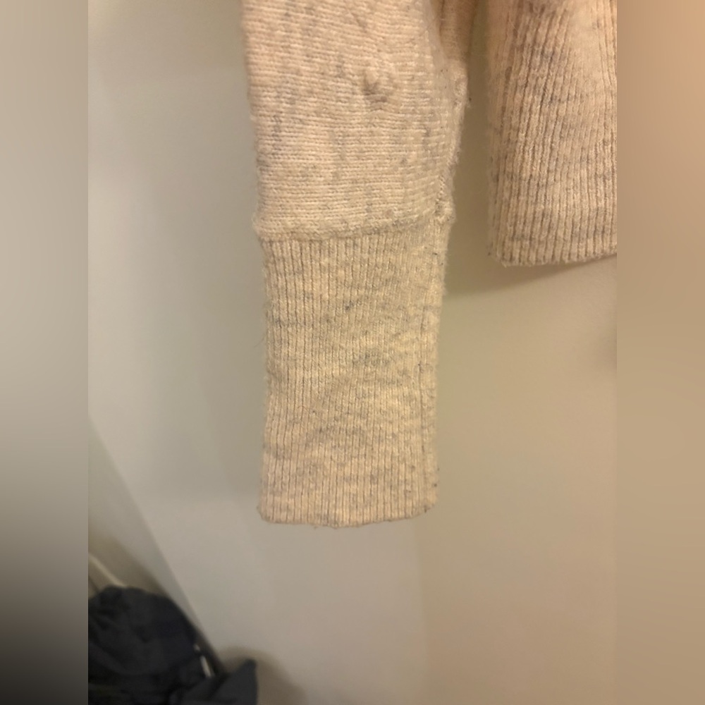 William Rast Textured Cream Sweater - Picture 4 of 7